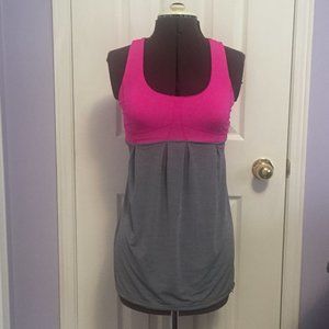 Lululemon Run Your Heart Out Paris Pink EUC Sz 6